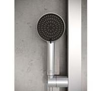 Douchette Ideal Standard Alu+ BD580SI Argent, Ø 100 mm, 2 jets