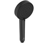 douchette Ideal Standard Alu+ BD580XG noir soie, 100mm, 2 types de jets