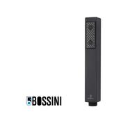 Douchette laiton jet de pluie cube noir mat BLACK & WHITE - BOSSINI B00255073