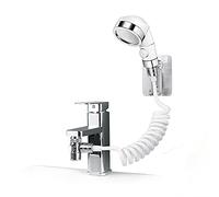 Douchette lavabo, Ensemble Pommeau Douche pour Lavabo, Ensemble de rinçage de fixation de tuyau de pulvérisateur d'évier pour cuve à linge de salle de bain Compatible avec les robinets ronds