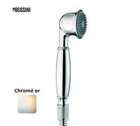Douchette monojet Ø 55 RETRÒ-GOM chromé or - Bossini B01510130