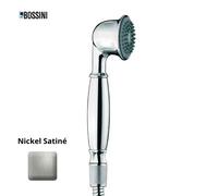 Douchette monojet Ø 55 RETRÒ-GOM nickel satiné - Bossini B01510094