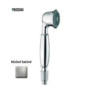 Douchette monojet Ø 55 RETRÒ-GOM nickel satiné - Bossini B01510094