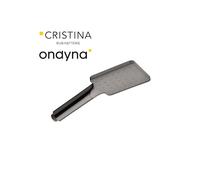 Douchette monojet carree chrome noir brosse - CRISTINA ONDYNA PD18575