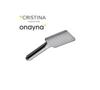 Douchette monojet carree metal brosse - CRISTINA ONDYNA PD18577