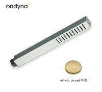 Douchette Monojet HYDROTHERAPIE Carrée Or brossé - CRISTINA ONDYNA PD11496P