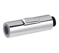 Douchette pour robinet d’évier haut, bi-jets avec sélecteur de jet (jet pluie ou aéré), raccordement mâle 15x21 (1/2), finition chromée, 100% compatible eau potable NOYON & THIEBAULT