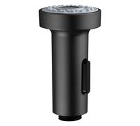 Douchette Robinet Cuisine, Extractible, Remplacement Télescopique, Taccord anti-Eclaboussures Pressurisé, Douchette de 9 cm de Long, Convient à la Plupart des Mitigeurs de Cuisine (Noir)