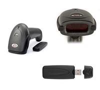 Douchette Scanner sans Fil Laser programmable Batterie | Scanner sans fil programmable pour codes 1D avec capteur laser et batterie rechargeable.