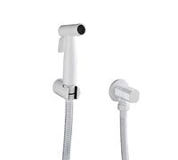 Douchette Toilette Wc Suspendu,Kit Douchette Wc Blanc,Douchette Toilette Wc,PulvéRisateur De Bidet à Main Pour Toilette,Booster De Pulvérisation De Toilette Bidet Flush Mate,Blanc A