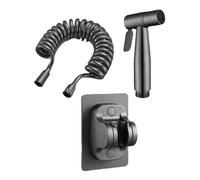 Douchette WC - Douchette Manuelle pour Toilette avec Flexible | avec Poignée Ergonomique, Économiseur d'Eau, et pour Lavage Bébé et Nettoyage Évier Cuisine