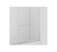 vidaXL Douchewand inklapbaar 2 panelen 95x140 cm ESG144678 Douche G