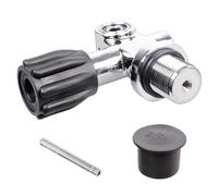 DOUDINGMAO Adaptateur de recharge pour réservoirs d'air de 1,9 cm 3000 psi haute pression - Vannes cylindriques de plongée à connecteur rapide