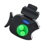 DOUDINGMAO Alarme de canne à pêche transportable avec surveillance en direct IPX6 évalué poids de construction pour pêcheurs de voyage pêche alarme à mâcher