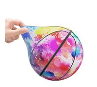 DOUDINGMAO Balle de basket-ball silencieuse et polyvalente, facile à saisir, rebondissante pour intérieur et extérieur, balle de sport souple