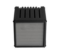 DOUDINGMAO Boîte de rangement pour médiators de guitare avec impression 3D - Grande capacité - Portable - Pour un transport et une organisation faciles, Noir