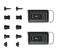 DOUDINGMAO Compresseur d'air rechargeable à haute efficacité - Double mode - Système de dégonflage avec design portable - Utilisation à domicile et en voyage