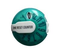 DOUDINGMAO Compteur de frappes de golf portable avec attaches précises pour montres, gants, vêtements, chapeau résistant aux chocs