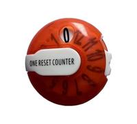 DOUDINGMAO Compteur de frappes de golf portable avec attaches précises pour montres, gants, vêtements, chapeau résistant aux chocs