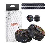 DOUDINGMAO Lot de 2 bandes antidérapantes pour guidon de vélo, anti-vibrations, faciles à utiliser