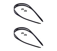 DOUDINGMAO Lot de 2 sangles pratiques pour lunettes de natation avec clip en silicone