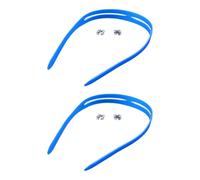 DOUDINGMAO Lot de 2 sangles pratiques pour lunettes de natation avec clip en silicone