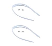 DOUDINGMAO Lot de 2 sangles pratiques pour lunettes de natation avec clip en silicone