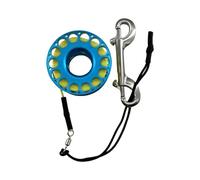 DOUDINGMAO Moulinet de plongée avec clip en alliage d'aluminium pour plongée sous-marine avec crochet à double extrémité