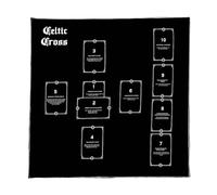 DOUDINGMAO Nappe de table de divinations - Tapisserie de lecture - Nappe de tarots - Astrologie - Sorcellerie - Décoration murale - Nappe de tarots de lecture - Nappe spirituelle