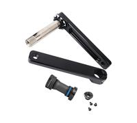 DOUDINGMAO Pédalier de vélo à dégagement rapide pour chaîne de 9 à 12 vitesses en alliage d'aluminium multi-vitesses en alliage de vélo de route