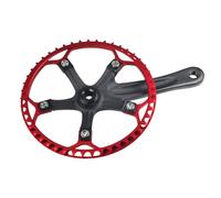 DOUDINGMAO Pédalier dense de 170 mm en alliage d'aluminium pour vélo de ville