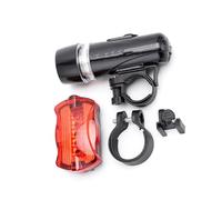 DOUDINGMAO Phare de vélo imperméable et fin 50 g avant et arrière 300 lm 3 approches à libération rapide pour les quêtes de cyclisme de nuit mettant en évidence les radiances du cycle LED