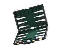 DOUDINGMAO Planche de backgammon enroulable en cuir synthétique avec règles faciles - Tapis de jeu pour adultes et enfants