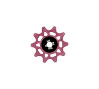 DOUDINGMAO Poulie de dérailleur arrière en alliage d'aluminium positif négatif dentelé pour vélo avec bagues pour changer rapidement les poulies de dérailleur de vélo