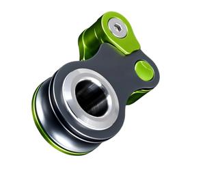 DOUDINGMAO Poulie d'escalade multifonction Mousqueton Fiabilité Mousqueton à vis pour la randonnée et le rappel Portables Alpinisme Poulies