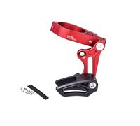 DOUDINGMAO Protection de chaîne de vélo adaptée aux vélos de montagne, mélange d'aluminium fin contre l'oxydation, silencieux, installation rapide contre le guide de chaîne