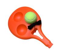DOUDINGMAO Retour Trainer pour exercices d'arrière-cour | Ensemble de balles d'entraînement individuelles, sangle élastique, base portable, ensemble d'outils d'entraînement de swing
