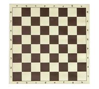 DOUDINGMAO Tapis d'échecs de tournoi de poids enroulable en polyuréthane - Plateau de jeu portable et souple - Échiquier - Cadeau - En polyuréthane - Format de poche