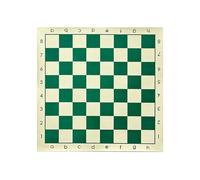 DOUDINGMAO Tapis d'échecs de tournoi de poids enroulable en polyuréthane - Plateau de jeu portable et souple - Échiquier - Cadeau - En polyuréthane - Format de poche