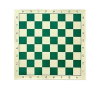 DOUDINGMAO Tapis d'échecs de tournoi de poids enroulable en polyuréthane - Plateau de jeu portable et souple - Échiquier - Cadeau - En polyuréthane - Format de poche
