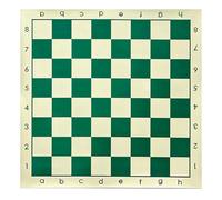DOUDINGMAO Tapis d'échecs de tournoi de poids enroulable en polyuréthane - Plateau de jeu portable et souple - Échiquier - Cadeau - En polyuréthane - Format de poche