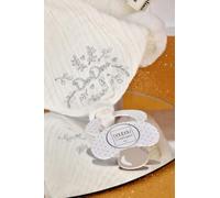 DOUDOU 25 ANS - OURS BLANC Pantin attache-sucette