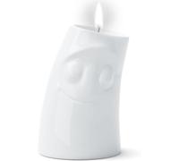 Doudou À Bougie « Verschmust » (Grand Bougeoir, Blanc, Fabriqué En Allemagne)
