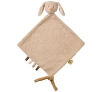 Nattou Grand Doudou Plat en Polyester, Lapin, Compagnon de Route dès la Naissance, 35 x 35 cm, Teddy, Beige