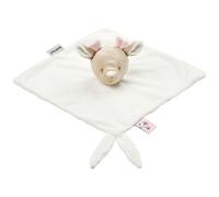 Doudou attache sucette Biche Crème