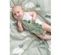 Done By Deer - Doudou attache-sucette Croco Vert