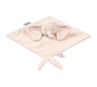 Doudou attache sucette Fanfan l'éléphant Rose