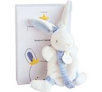 Doudou attache-sucette - Lapin matelot Neutre