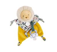 Attache-sucette - DOUDOU ET COMPAGNIE lion jaune TU