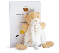 Doudou attache sucette Perlidoudou Ours petit roi